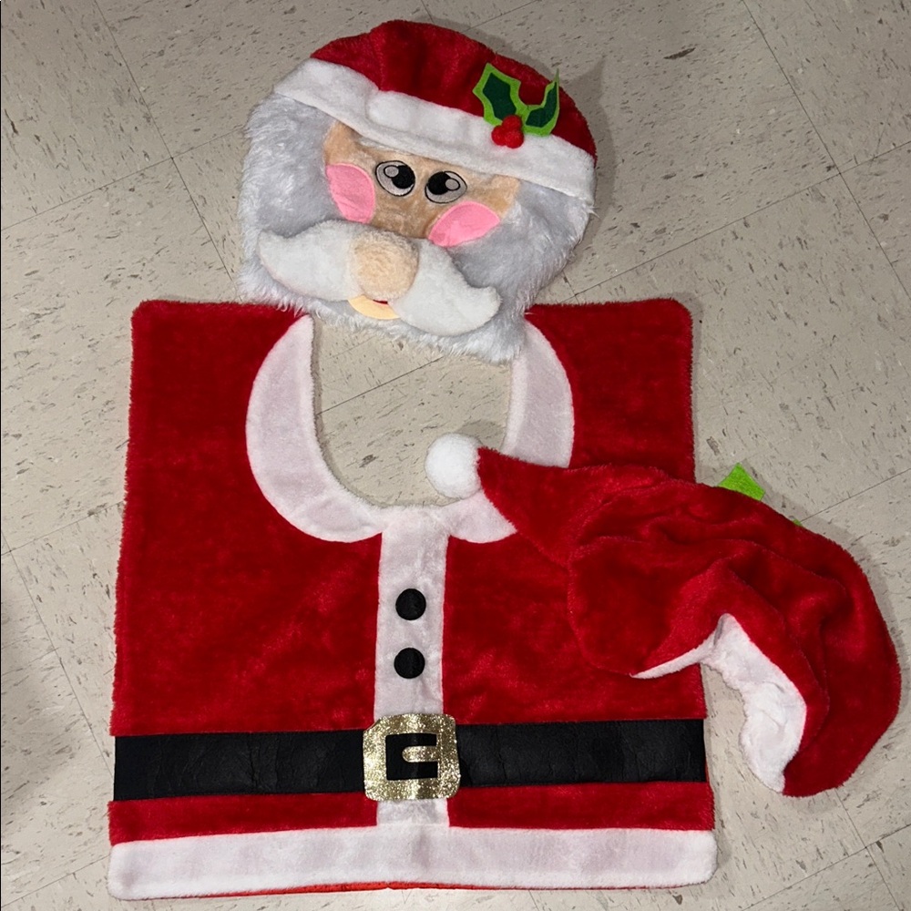 Christmas Theme Bathroom Decoration Set